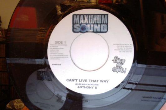 Anthony B - Can't Live That Way
