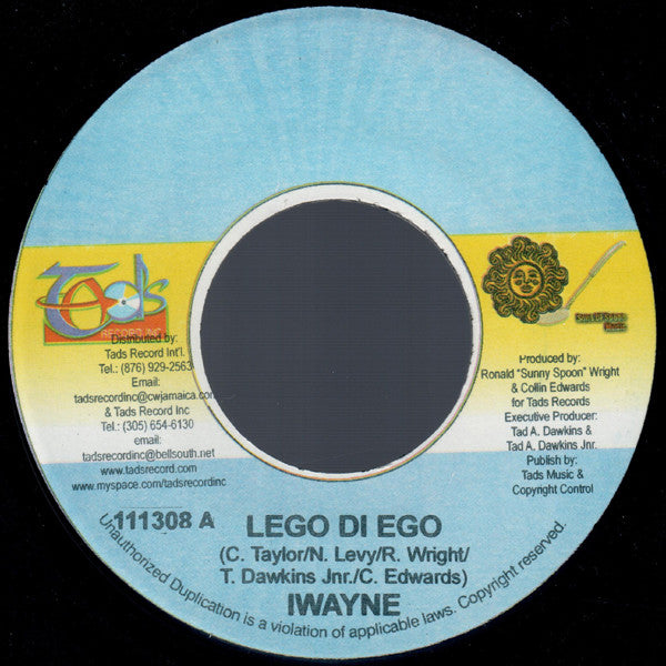 I Wayne - Lego Di Ego