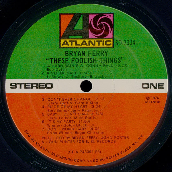 Bryan Ferry - These Foolish Things