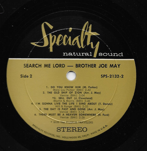Brother Joe May - Search Me Lord