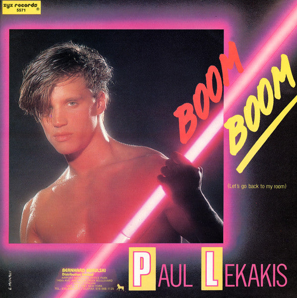Paul Lekakis - Boom Boom (Let's Go Back To My Room)