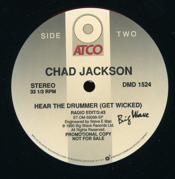 Chad Jackson - Hear The Drummer (Get Wicked)