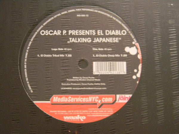 Oscar P - Talking Japanese