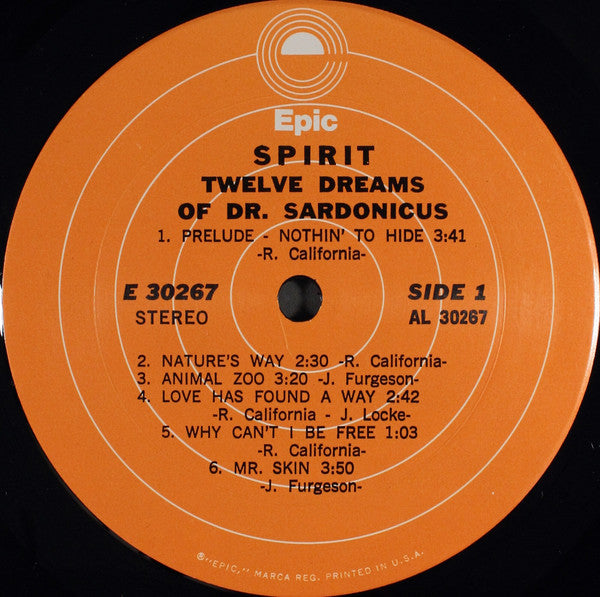 Spirit (8) - Twelve Dreams Of Dr. Sardonicus