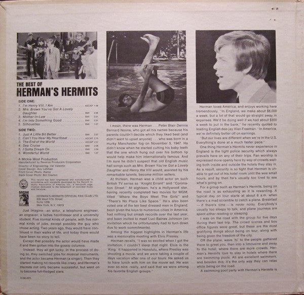 The Best Of Herman's Hermits