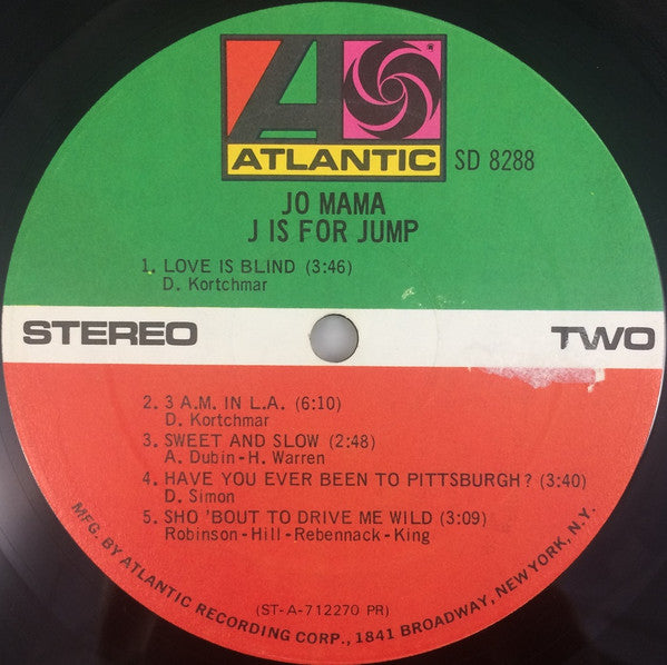 Jo Mama - J Is For Jump