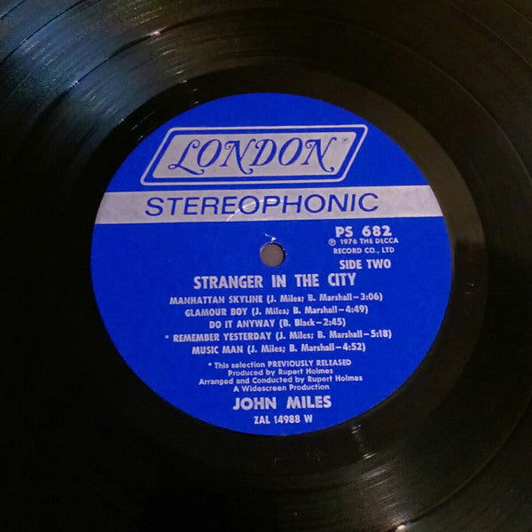 John Miles - Stranger In The City