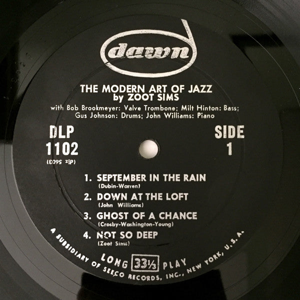 Zoot Sims - The Modern Art Of Jazz