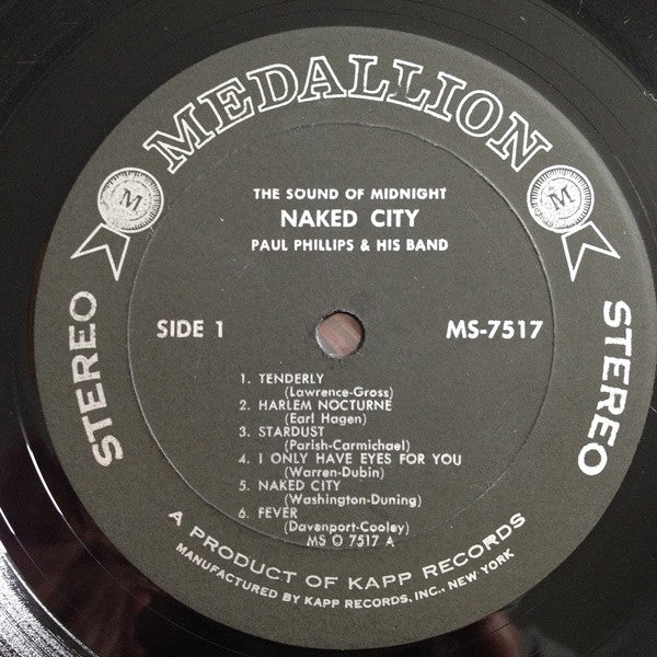 Paul Phillips And His Orchestra - The Sound Of Midnight Naked City