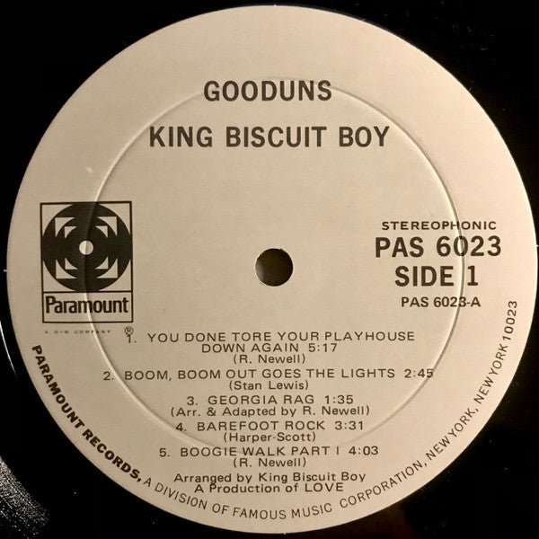King Biscuit Boy - Gooduns