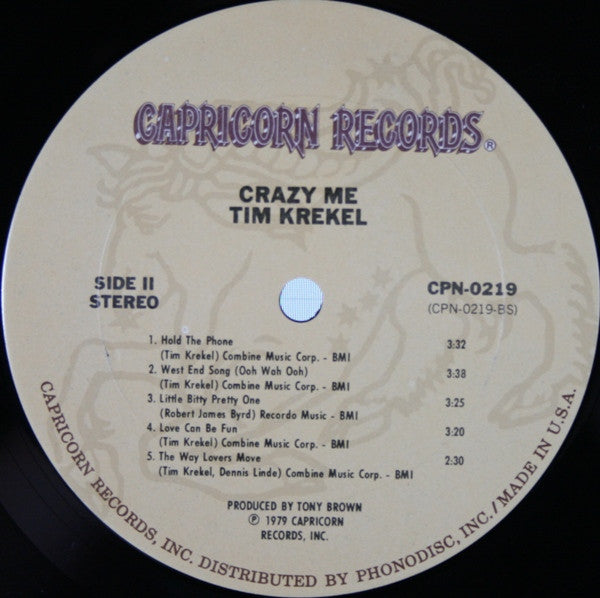 Tim Krekel - Crazy Me