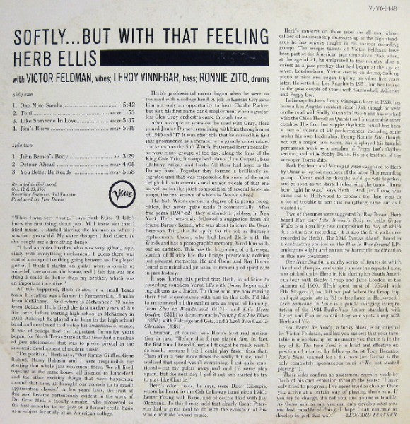 Softly... But With That Feeling