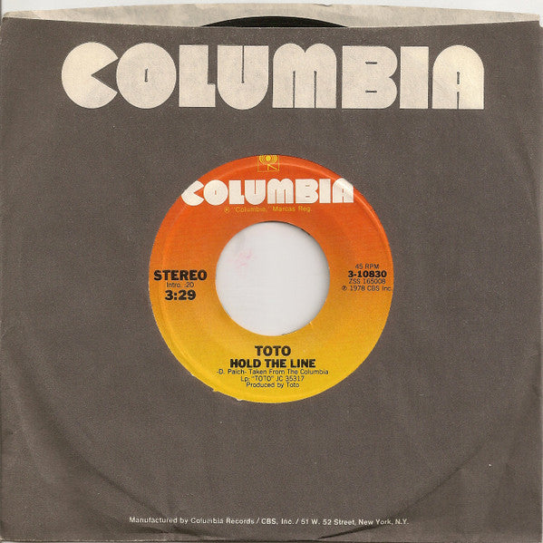 Toto - Hold The Line