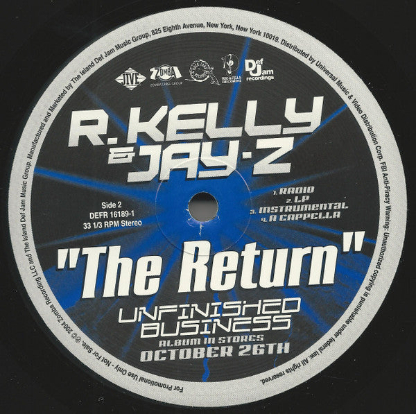 R. Kelly - Big Chips / The Return