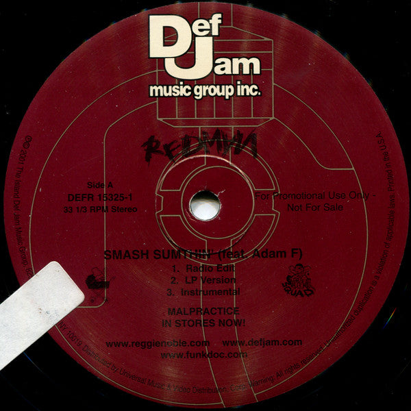 Redman - Smash Sumthin'