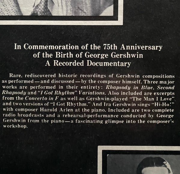 George Gershwin - Gershwin By Gershwin