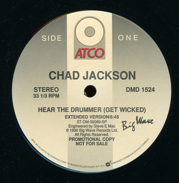 Chad Jackson - Hear The Drummer (Get Wicked)