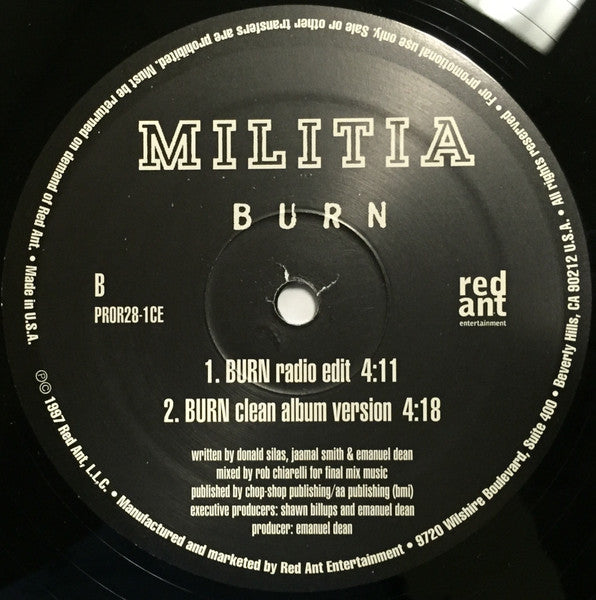 Militia (5) - Burn