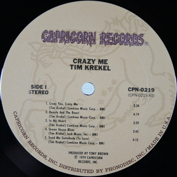 Tim Krekel - Crazy Me