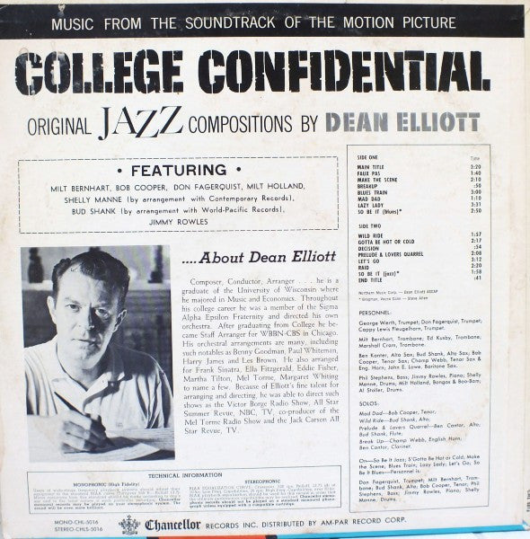 Dean Elliott - College Confidential