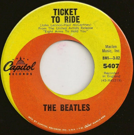 The Beatles - Ticket To Ride