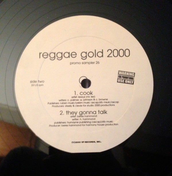 Reggae Gold 2000 Promo Sampler 26