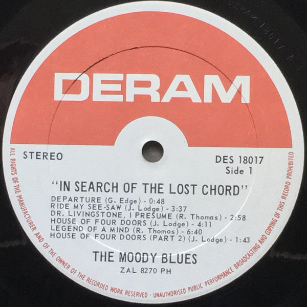 The Moody Blues - In Search Of The Lost Chord