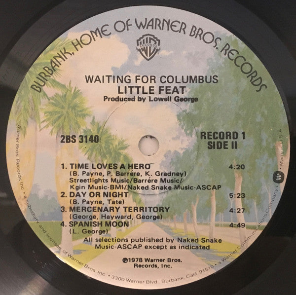 Little Feat - Waiting For Columbus