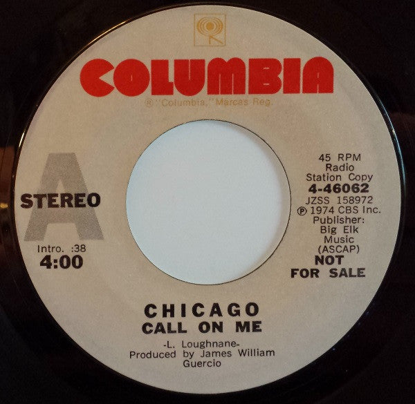 Chicago (2) - Call On Me [WHITE LABEL PROMO]