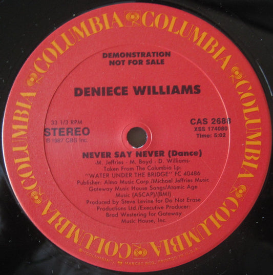 Deniece Williams - Never Say Never