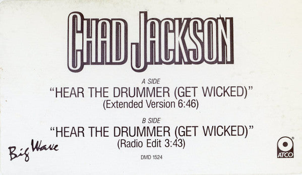 Chad Jackson - Hear The Drummer (Get Wicked)