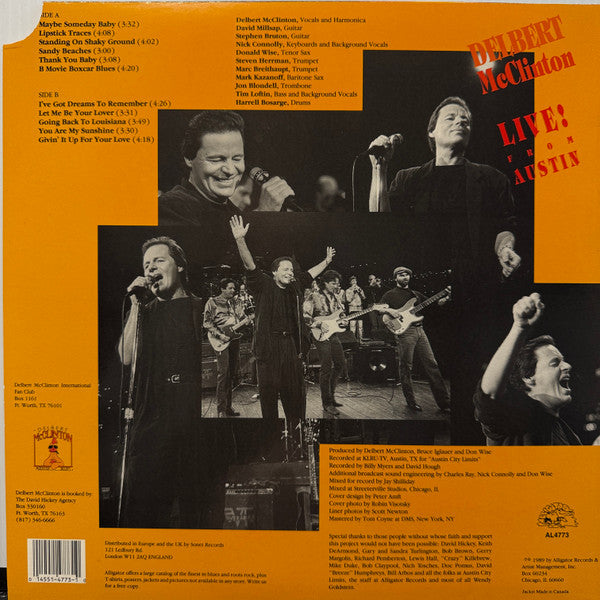 Delbert McClinton - Live From Austin
