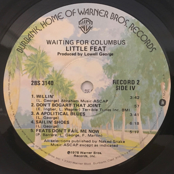 Little Feat - Waiting For Columbus