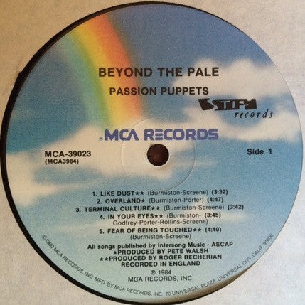 Passion Puppets - Beyond The Pale