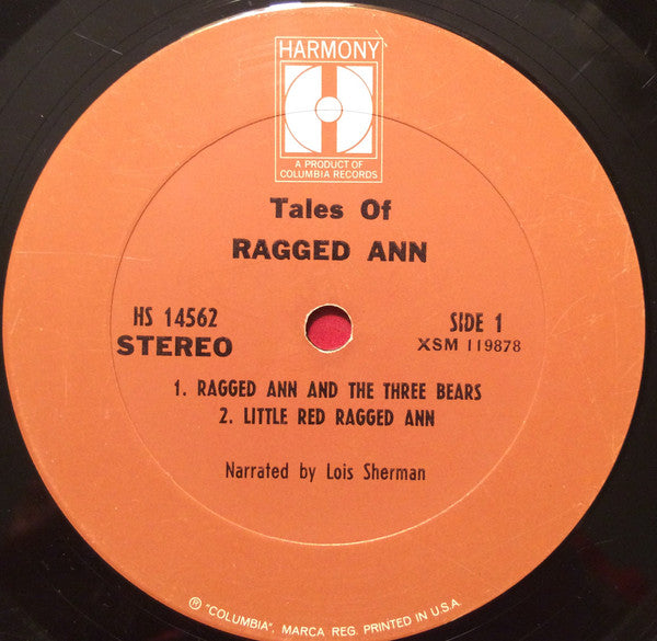 Lois Sherman - Tales Of Ragged Ann