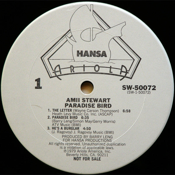 Amii Stewart - Paradise Bird