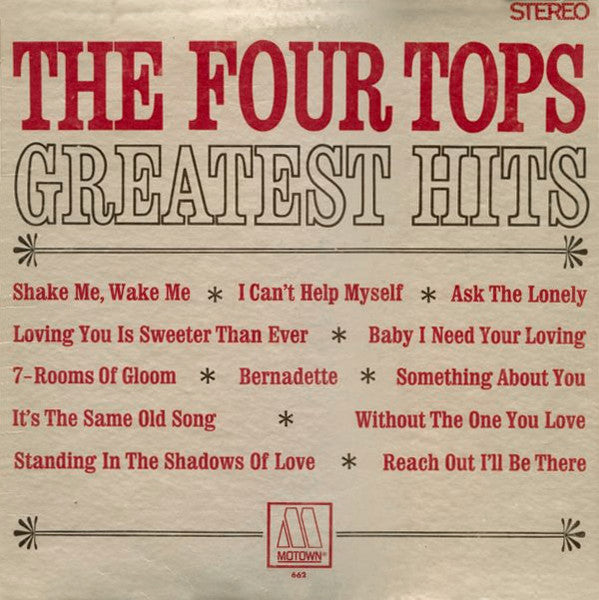 Four Tops - Greatest Hits