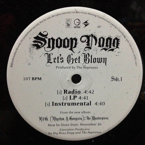 Snoop Dogg - Let's Get Blown
