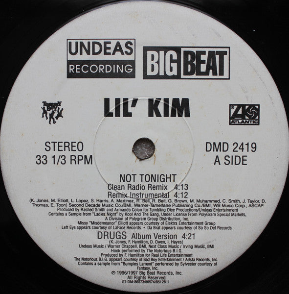Lil' Kim - Not Tonight / Drugs