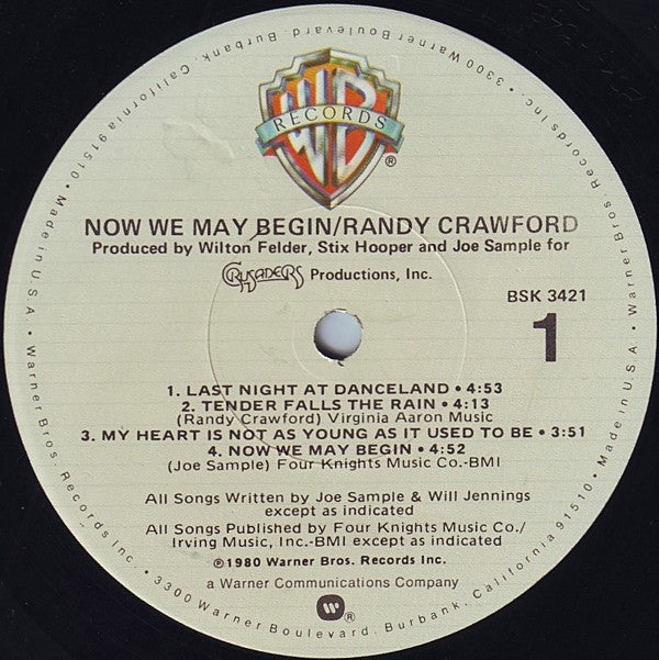 Randy Crawford - Now We May Begin