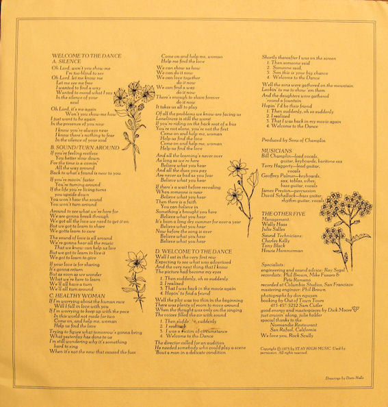 The Sons Of Champlin - Welcome To The Dance