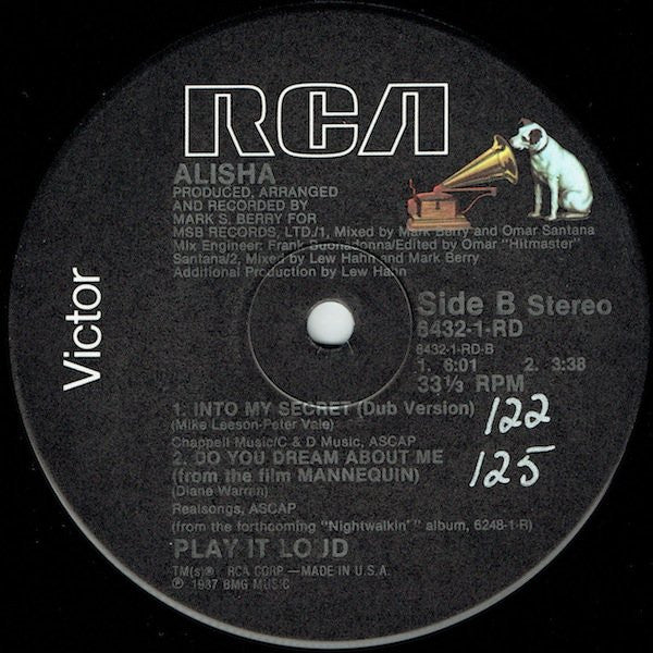 Alisha - Into My Secret
