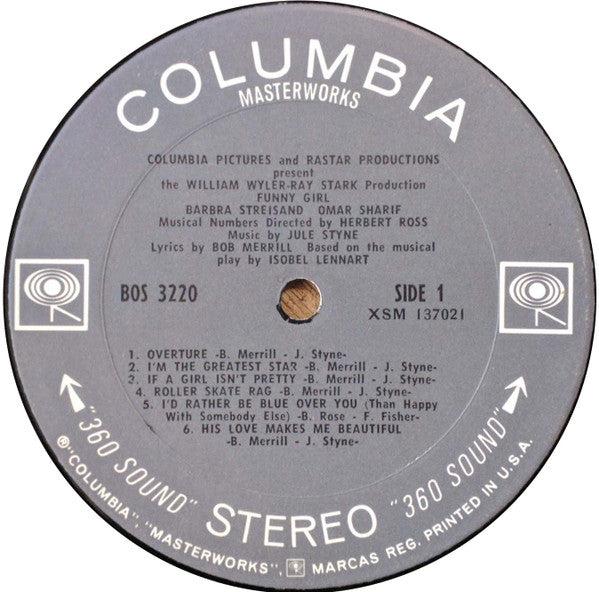 Funny Girl (The Original Sound Track Recording)