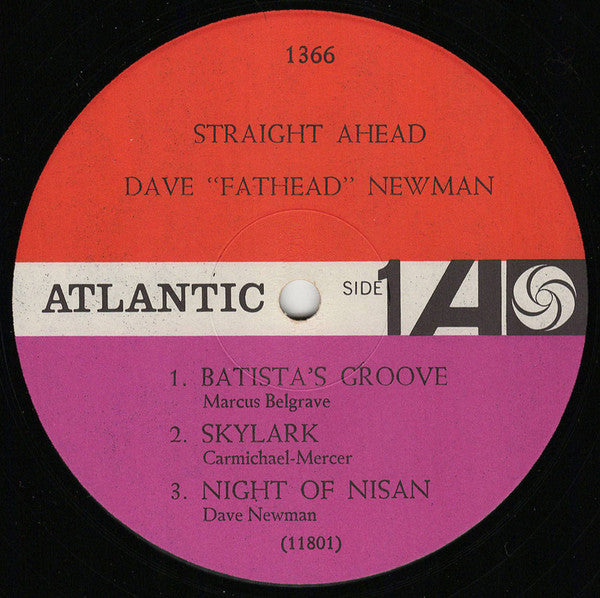 David "Fathead" Newman - Straight Ahead