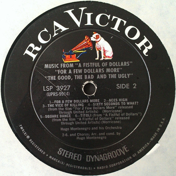 Music From "A Fistful Of Dollars" & "For A Few Dollars More" & "The Good, The Bad And The Ugly"
