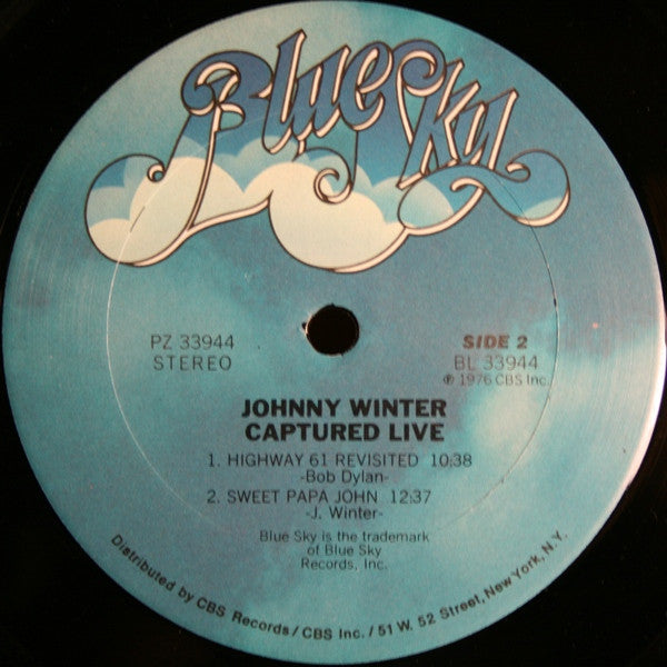 Johnny Winter - Captured Live!