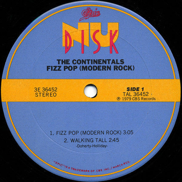 The Continentals (2) - Fizz! Pop! Modern Rock