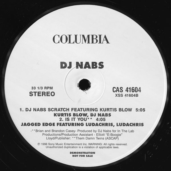 Selections from In The Lab With DJ Nabs - The Live Album