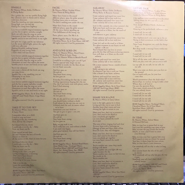 Earth, Wind & Fire - Faces