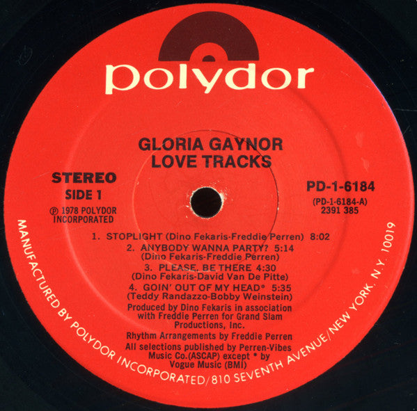 Gloria Gaynor - Love Tracks
